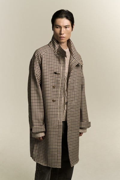 ASPEN FIELD COAT MINGLE PLAID