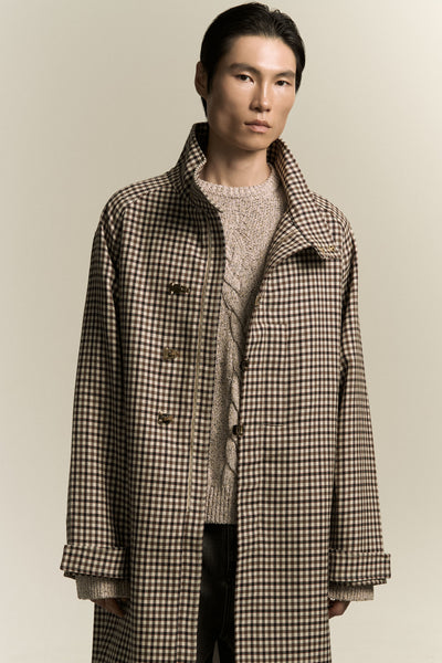 ASPEN FIELD COAT MINGLE PLAID