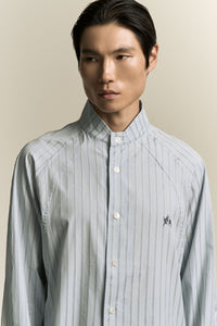 SARIO BOMBER LS SHIRT LAKE STRIPE (NAMESAKE EXCLUSIVES)