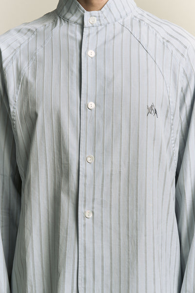 SARIO BOMBER LS SHIRT LAKE STRIPE (NAMESAKE EXCLUSIVE)