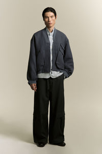 KIRK FLIGHT JACKET DEPTH BLUE