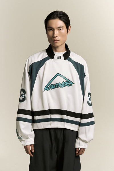PORTS HOCKEY JERSEY FREE WHITE