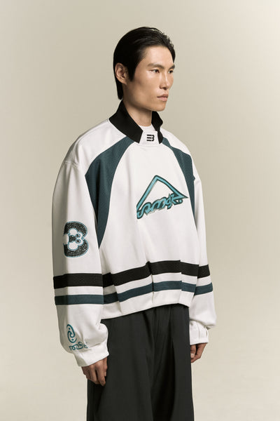 PORTS HOCKEY JERSEY FREE WHITE