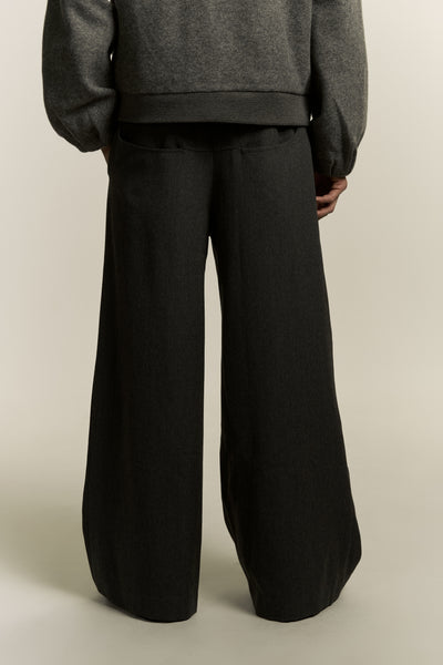 WOLVES DRAPE TROUSERS ASH GREY