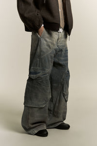 FELIX CARGO JEANS MIRROR LAKE BLUE