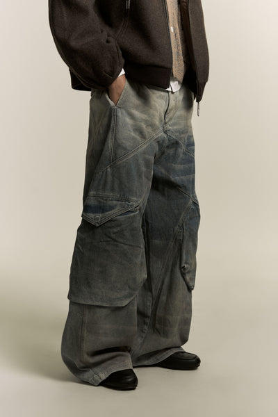 FELIX CARGO JEANS MIRROR LAKE BLUE