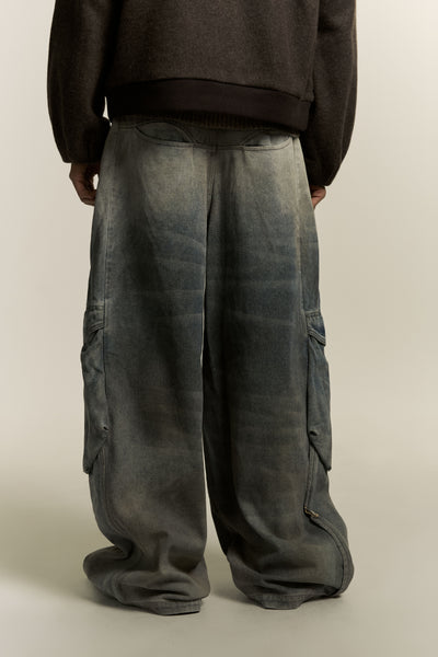 FELIX CARGO JEANS MIRROR LAKE BLUE