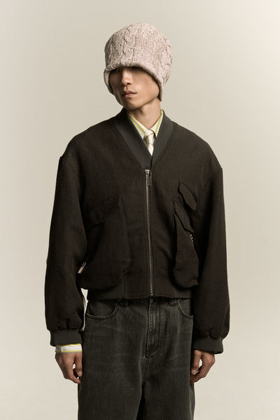 KIRK FLIGHT JACKET OLIVE GREEN