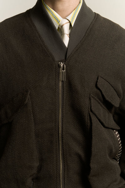 KIRK FLIGHT JACKET OLIVE GREEN