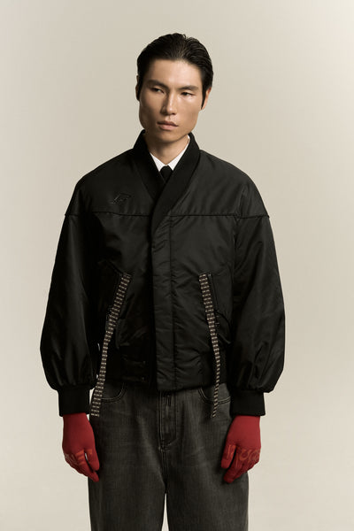 KIYAN CARGO BOMBER EUPHORIC BLACK  (NAMESAKE EXCLUSIVE)