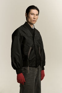 KIYAN CARGO BOMBER EUPHORIC BLACK  (NAMESAKE EXCLUSIVE)