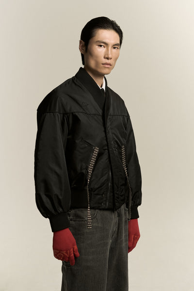 KIYAN CARGO BOMBER EUPHORIC BLACK  (NAMESAKE EXCLUSIVE)