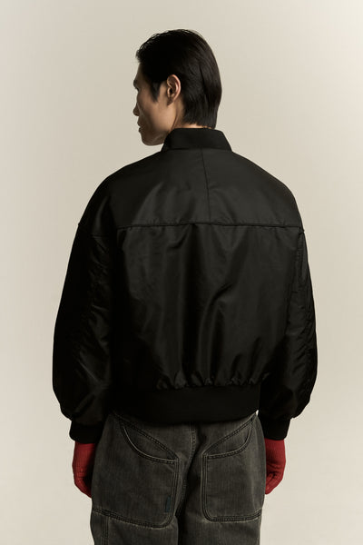 KIYAN CARGO BOMBER EUPHORIC BLACK  (NAMESAKE EXCLUSIVE)