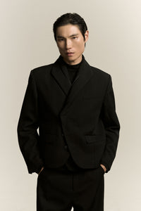 DARKO CROPPED BLAZER EUPHORIC BLACK (NAMESAKE EXCLUSIVE)