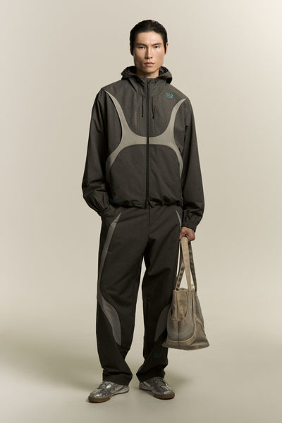 PATHFINDER WINDBREAKER JACKET ASH GREY