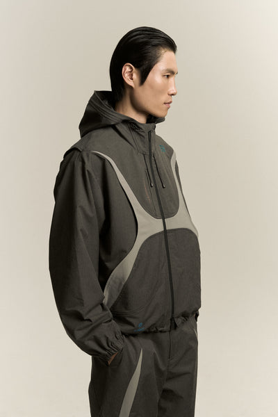 PATHFINDER WINDBREAKER JACKET ASH GREY