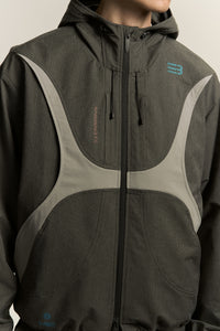 PATHFINDER WINDBREAKER JACKET ASH GREY