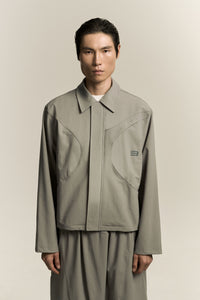 BASELINE TRACK JACKET SILENT GREY (NAMESAKE EXCLUSIVE)