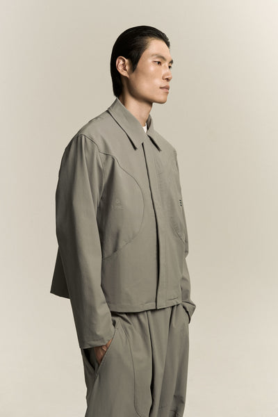 BASELINE TRACK JACKET SILENT GREY (NAMESAKE EXCLUSIVE)