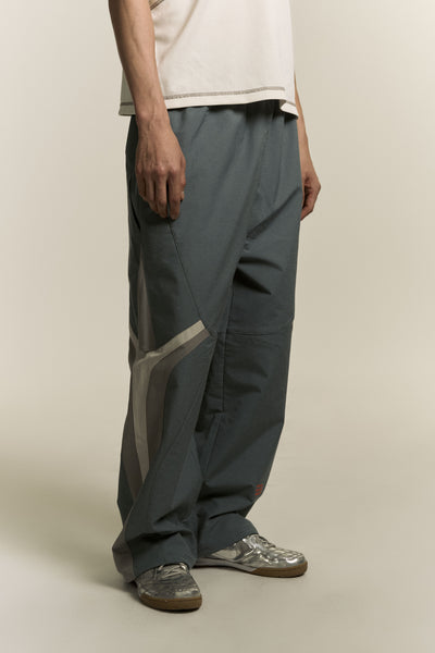 ANCHOR TRACK PANTS DRIZZLE BLUE