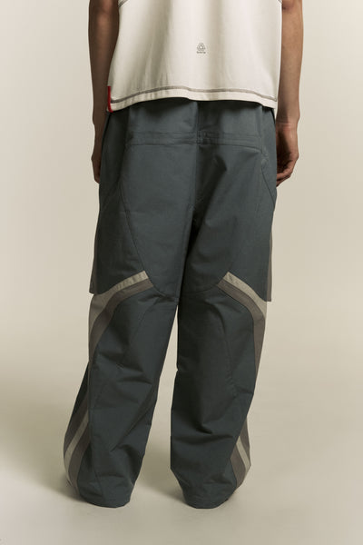 ANCHOR TRACK PANTS DRIZZLE BLUE