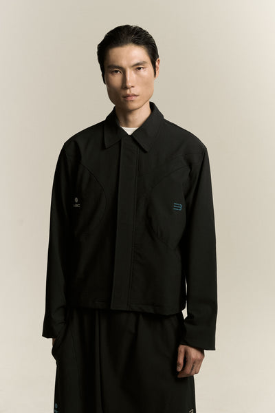 BASELINE TRACK JACKET EUPHORIC BLACK