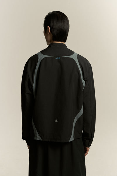 HORIZON ZIP SHIRT EUPHORIC BLACK