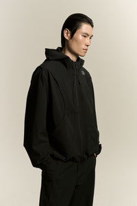 PATHFINDER WINDBREAKER JACKET EUPHORIC BLACK