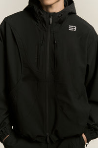 PATHFINDER WINDBREAKER JACKET EUPHORIC BLACK