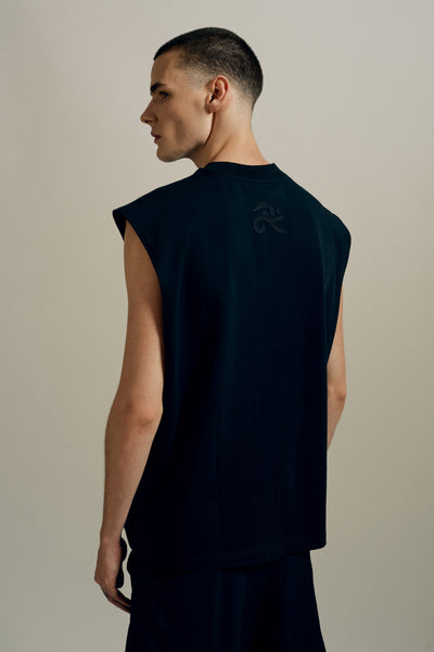 EVANS TERRY FOX TANK EUPHORIC BLACK