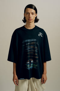 MAYO OVERSIZED 1900 TEE EUPHORIC BLACK