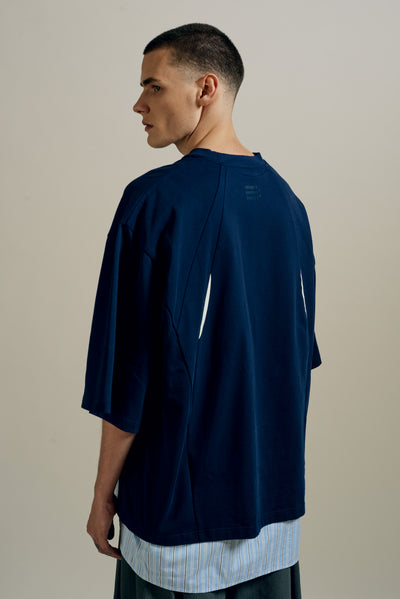 WELSH FUSION SPORTS TOP MIDNIGHT SEA