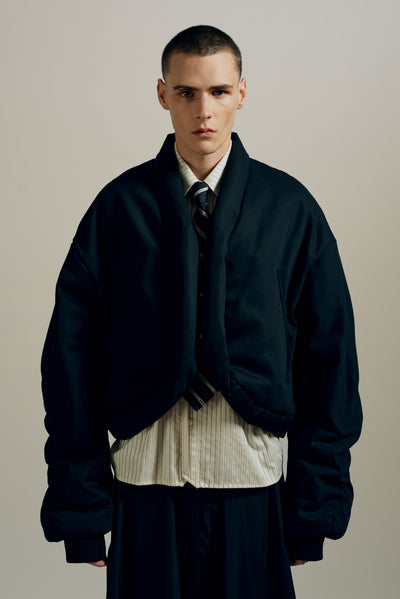 ROTH CROPPED BOMBER EUPHORIC BLACK