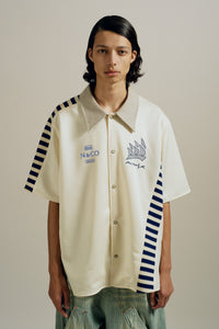 BILL WARM UP SHIRT CANNOLI CREAM