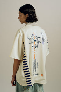 BILL WARM UP SHIRT CANNOLI CREAM