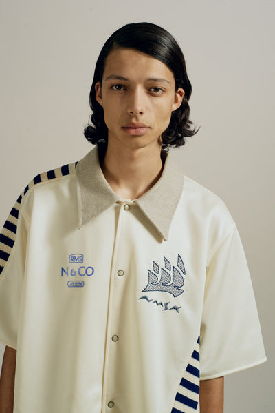 BILL WARM UP SHIRT CANNOLI CREAM