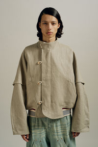 IVAN TRACK BOMBER JACKET NEW WHEAT