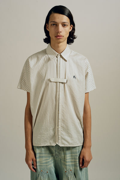 NASH AF1 SS SHIRT BUMBLE BEE STRIPE