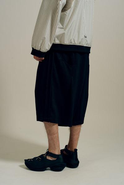 REID PLEATED BASKETBALL SHORTS EUPHORIC BLACK