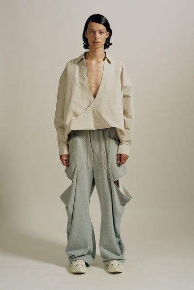 JALEN DRAPE SWEATPANTS NIMBUS CLOUD