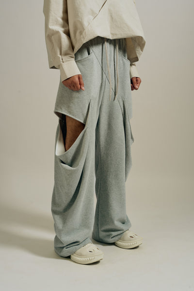 JALEN DRAPE SWEATPANTS NIMBUS CLOUD