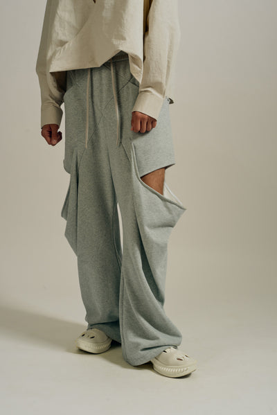 JALEN DRAPE SWEATPANTS NIMBUS CLOUD