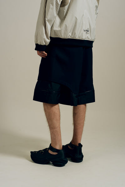 HOFF LAYERED SHORTS EUPHORIC BLACK