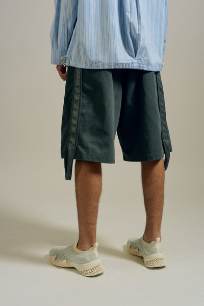 BROOKS DUFFLE SHORTS CHARCOAL GREY
