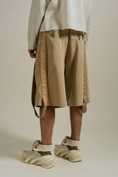 BROOKS DUFFLE SHORTS NEW WHEAT