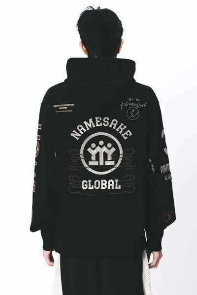 SAVA HOODIE EUPHORIC BLACK