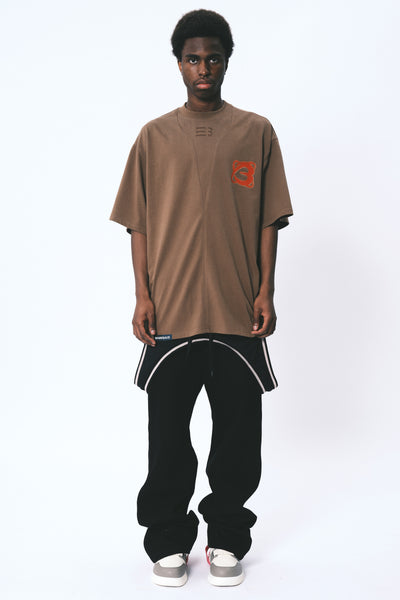 SAVA OVERSIZED EXPLORER TEE CROCODILE