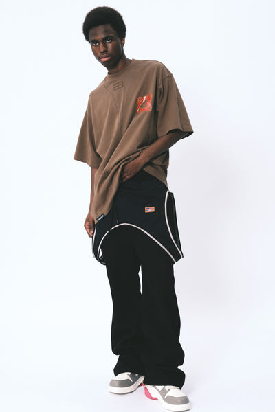 SAVA OVERSIZED EXPLORER TEE CROCODILE
