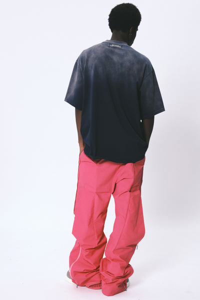 WASHED SAVA OVERSIZED TEAM TEE GLOBE REDEEM BLUE