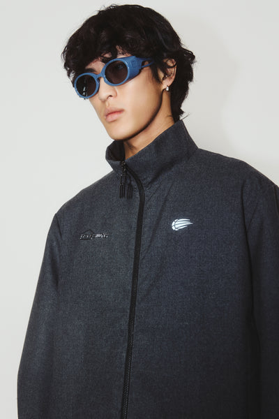 GARNETT TRACK JACKET CHARCOAL GREY